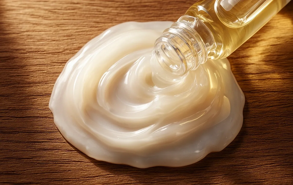 Fluid skin care texture